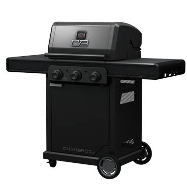 Charbroil Pro Series 2 Burner Infrared Gas Grill Matte Black